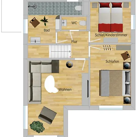 Сasa de vacaciones Krahnberghaus - Ferien Mitten In Deutschland